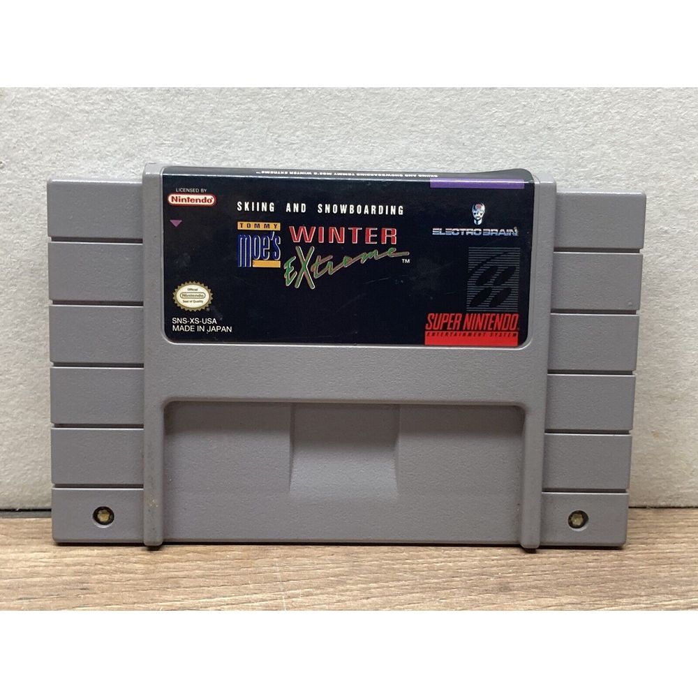 Tommy Moe's Winter Extreme: Skiing & Snowboarding (Super Nintendo Entertainment